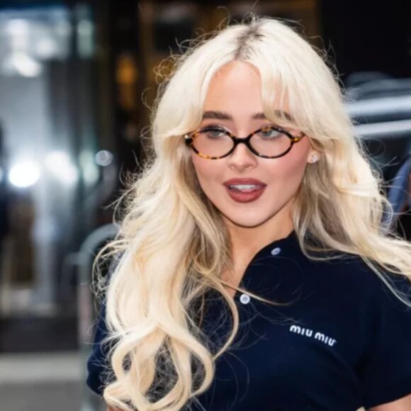 NEW MU04ZSF VAU08N MIU MIU HAVANA CLEAR MU04ZS OVAL MU04ZSF WOMEN EYEGLASSES - Picture 1 of 5